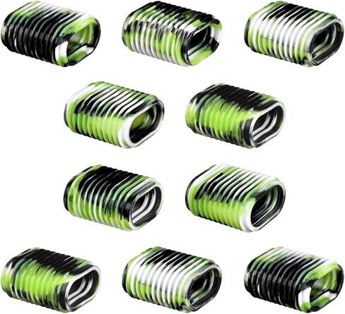 10 قطع من المطاط لبكرة الصيد مقبض غطاء غير قابل للانزلاق مقبض Baitcaster Knob Sleeve 5 أزواج في الحزمة 5 ألوان للصب أو الدوران بكرة in Kuwait