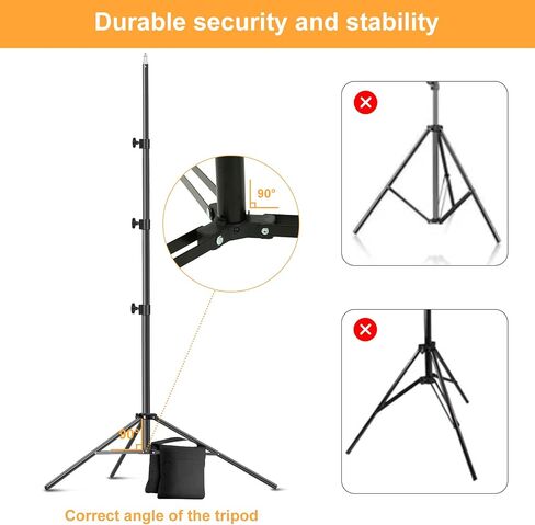 Backdrop Stand, Maxztill 8.5x10Ft Adjustable Photo Backdrop Stand Kit | Backdrop Stand for Parties,4 Crossbars,6 Background Clamps,4 Backdrop Clip Holder,2 Sandbags,1 Carry Bag for Wedding in Saudi Arabia