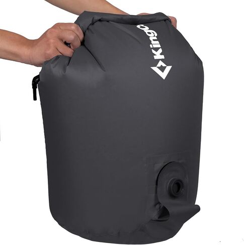 KingCamp Air Pump Sack, Roll Top Compression Pump Bag for Inflation Sleeping Mats, Ultralight Pump Sack for Camping Foam Sleeping Pad Mattress, Multi-Use Waterproof Outdoor Dry Bag Storage Bag in Saudi Arabia