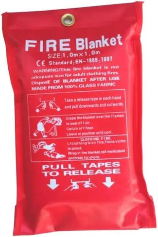 Xvicyoyr Fire Blankets Emergency for Kitchen Home in Kuwait