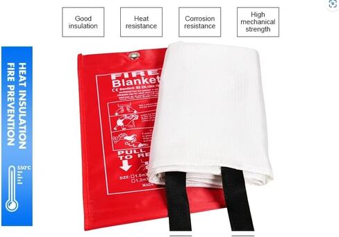 Xvicyoyr Fire Blankets Emergency for Kitchen Home in Kuwait