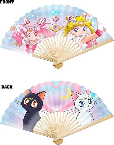 ABYstyle Sailor Moon and Cats Fan in Kuwait