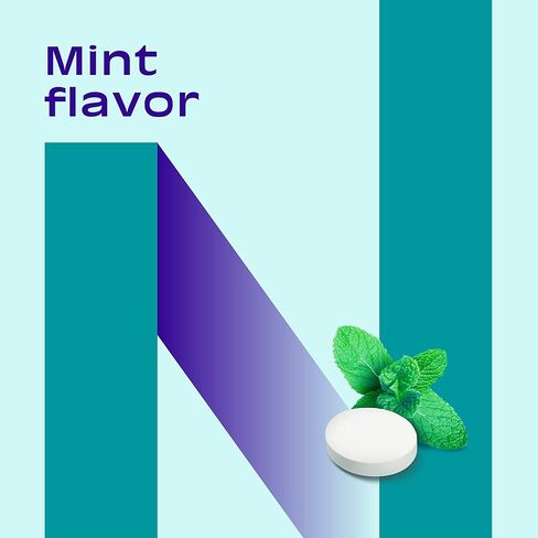 Nicorette 2 mg Nicotine Lozenges to Quit Smoking - Mint Flavored Stop Smoking Aid, 72 Count in Kuwait
