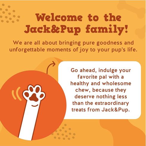 Jack & Pup 12 "Tripe Twist للكلاب | مضغ الكلب الخالي من الجلود الخام يدوم طويلاً | مكون واحد منخفض السعرات الحرارية للكلاب | لا يخفي مضغ الكلب أمعاء كبيرة للكلاب (لحم البقر - 15 عددًا) in Kuwait