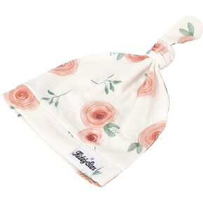 Top Knot Hat - Flower Off White, Off White, 0-36 Months in Kuwait