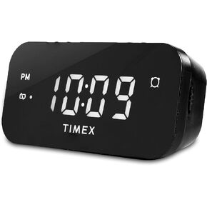 Timex T121U Alarm Clock with 0.7-Inch Red Display (Purple) in Saudi Arabia