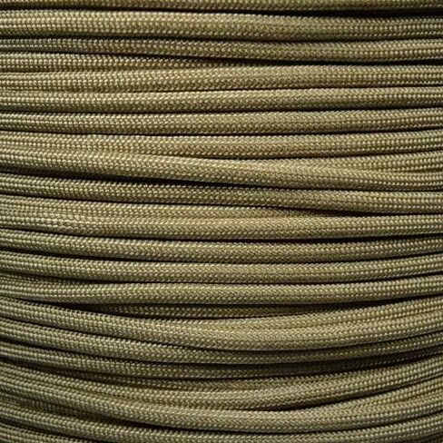 Mil Spec Type III 550 Paracord – 7 Strand Core – Nylon Commercial Grade, Parachute Cord, Survival Cord (10 Feet, Black) in Saudi Arabia