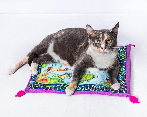 FUZZU Sweet Spot Kitty Carpet with Catnip (Summer's Dream) in Kuwait