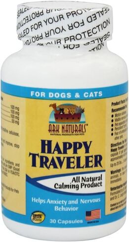 ARK NATURALS Happy Traveler All Natural Calming Formula, Capsules - 30 ea (0814863) in Kuwait