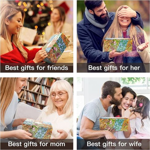 12 PCS Christmas Scented Candles Gifts for Women, Soy Wax Candles with Essential Oils Aromatherapy Candles for Home Scented, Stress Relief, Bath,Yoga, Christmas Thanksgiving Gift in Saudi Arabia