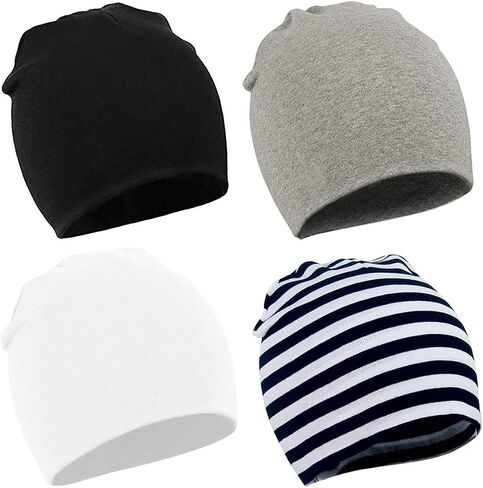 Century Star Cotton Baby Boys Girls Beanie Hat Soft Cute Infant Toddler Kids Beanie Cap Knit Newborn Hats Winter Hat in Saudi Arabia