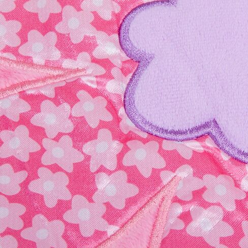Inchant Taggy Soothing Security Blanket Plum Blossom Baby Velvet Comforter - Pink in Saudi Arabia
