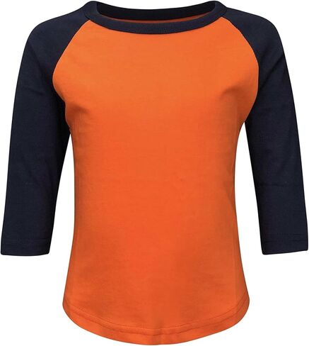 ILTEX Kids & Youth Baseball Raglan T-Shirt 3/4 Sleeve Infant Toddler Youth Athletic Jersey Sports Casual (20+ Colors) in Saudi Arabia