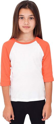 تي شيرت Hat and Beyond Kids Raglan Jersey للأطفال الصغار الصغار بأكمام 3/4 in Kuwait