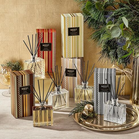 NEST Fragrances Amber & Incense Reed Diffuser, 5 Fluid Ounces in Kuwait