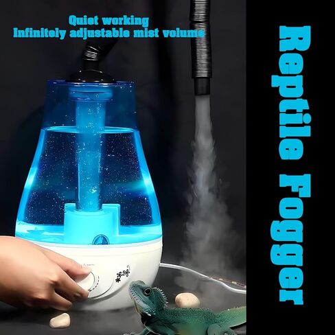 مبيد الزواحف، مرطبات الزواحف، نظام التغشية للزواحف لموطن السلحفاة، الحرباء، الأفعى البرمائية (3 لتر) in Kuwait