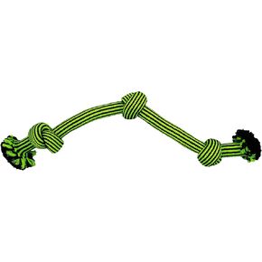 Jolly Pets Knot-N-Chew Large/X Large Gentle Tugger Rope Dog Toy