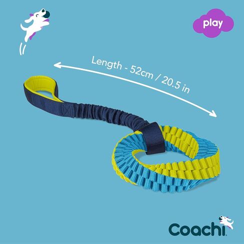 Coachi Tuggi Tug - Interactive Dog Toy for Tug of War & Play in Kuwait