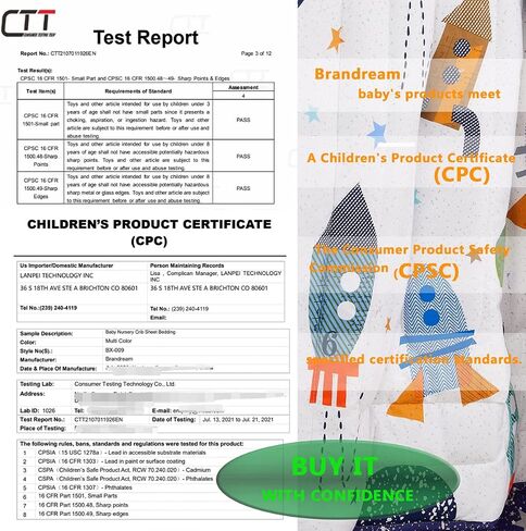 مجموعة مفروشات سرير الأطفال من Brandream Sky Rocket مكونة من 5 قطع باللون الأزرق Galaxy/Space، موضوع مغامرات الفضاء الخارجي in Kuwait