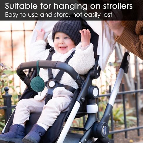 مجموعة حامل اللهاية مكونة من 4 قطع من Adorila، غطاء غطاء اللهاية من السيليكون لأكياس الحفاضات، حاوية صندوق تخزين اللهاية الشفافة المحمولة in Kuwait