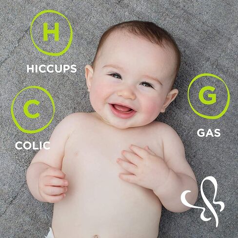 ماء غريب من ماميز بليس للأطفال - عبوة مزدوجة، تخفف من إزعاج المعدة الناتج عن الغازات والمغص والانزعاج والفواق، لعمر أسبوعين فما فوق، عبوة من قطعتين (إجمالي 8 أونصة سائلة) in Kuwait