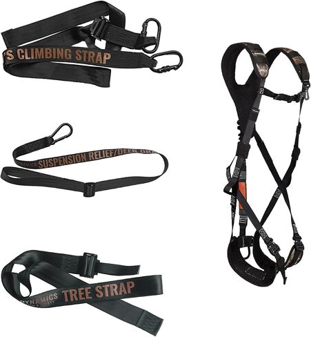 Hunter's Elite Youth Ultralight Tree Stand Safety Harness Kit Set, TrueTimber Patterns (Strata Camo) in Kuwait