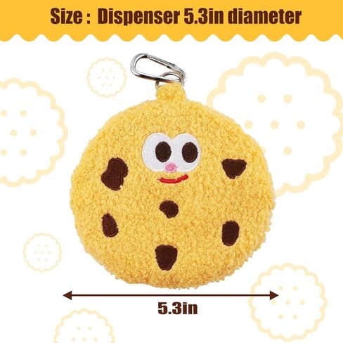 موزع أكياس فضلات الكلاب مع إبزيم وحبل للمشي لمسافات طويلة، طرق متعددة للارتداء، تصميم ممتع، يأتي مع 3 لفات من أكياس نفايات الحيوانات الأليفة، مناسب للمشي والأنشطة الخارجية. in Kuwait