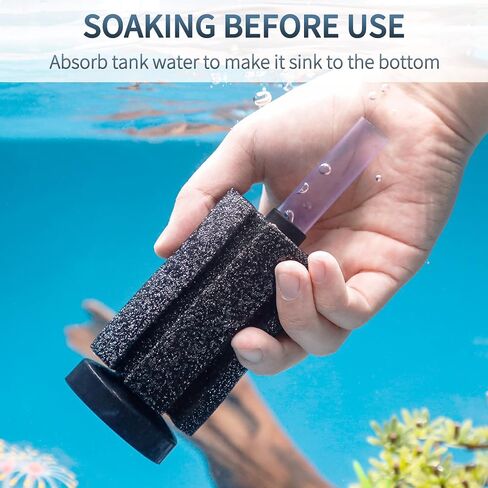 Pawfly 4 Pack Aquarium Nano Bio Sponge Filter Quiet Betta Fry Shrimp and Small Fish Foam Filter for Tiny Fish Tank up to 10 Gallon in Saudi Arabia