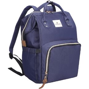 Ramhorn Diaper Bag Backpack Multifunction Waterproof Travel Back Pack for Mom Grey