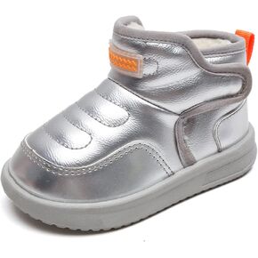 OAISNIT بيبي بوي فتاة أحذية الثلوج مقاوم للماء الجوارب الشتوية الدافئة طفل عدم الانزلاق في الهواء الطلق أحذية لأول مشوا 6 9 12 18 24 شهرا in Kuwait