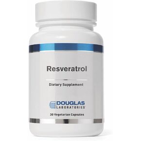 Douglas Laboratories Resveratrol | Antioxidant Support for Cardiovascular, Neurological, Metabolic and Mitochondrial Health | 30 Capsules in Kuwait