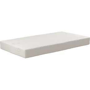 Safety 1st Heavenly Dreams Ultra Baby Crib & Toddler Bed Mattress, Machine Washable, Breathable, Removable Cover, Firm, Fits Standard Size Cribs & Toddler Beds,White in Kuwait