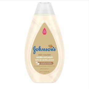 Johnson's Baby Skin Nourishing Baby Wash, Vanilla & Oat Extract, 16.9 Fl Oz in Saudi Arabia