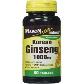 Mason Vitamins Mason Korean Ginseng 1000mg Tablets in Kuwait