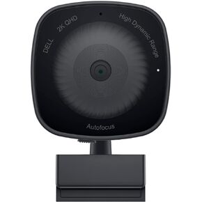 ديل كاميرا ويب WB3023-2K بدقة QHD/FHD/HD، مستشعر سوني، فتحة f2.0، كشف الوجه، ميكروفون تقليل الضوضاء، تكبير 2X، USB-A، معتمدة من مايكروسوفت تيمز/زووم، اسود in Kuwait