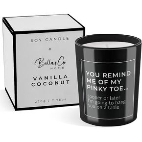 Funny Soy Candle for Partner - Cheeky Gifts for Him or Her – Husband, Boyfriend, Fiancé Gift – Wife, Girlfriend Gift – Naughty Anniversary, Birthday, Christmas, Valentines Gift in Saudi Arabia