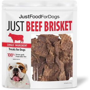 JustFoodForDogs Snack for Dogs, Single-Ingredient Chicken Healthy Dog Treats, 18 oz