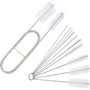 فرشاة فلتر حوض السمك ZLMC فرشاة طويلة مرنة ذات شعيرات مزدوجة خرطوم منظف الأنابيب لخزان الأسماك أو المطبخ المنزلي in Kuwait