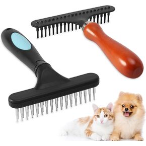 EKDJKK 2 PCS Carpet Rake, Hand Held Carpet Rake to Fluff Carpet, Rug Comb Carpet Rake for Matted Carpet, Reusable Pet Hair Carpet Rake for Make Carpet Restore Clean(Multicolor) in Saudi Arabia