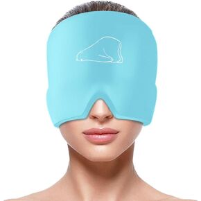 قبعة الصداع النصفي، عبوة ثلج للصداع، غطاء رأس ناعم ومريح للرجال والنساء in Kuwait