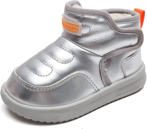 OAISNIT بيبي بوي فتاة أحذية الثلوج مقاوم للماء الجوارب الشتوية الدافئة طفل عدم الانزلاق في الهواء الطلق أحذية لأول مشوا 6 9 12 18 24 شهرا in Kuwait