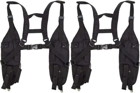 Radio Shoulder Harness Holster Chest Holder Universal Vest Rig for Police Firefighter Two Way Radio Search Rescue Essentials in Saudi Arabia