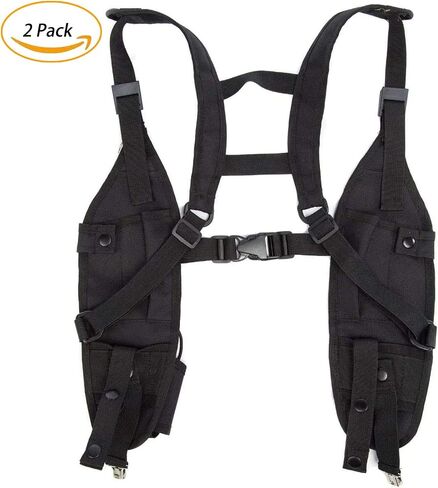 Radio Shoulder Harness Holster Chest Holder Universal Vest Rig for Police Firefighter Two Way Radio Search Rescue Essentials in Saudi Arabia