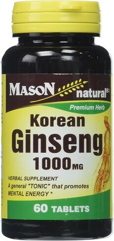 Mason Vitamins Mason Korean Ginseng 1000mg Tablets in Kuwait