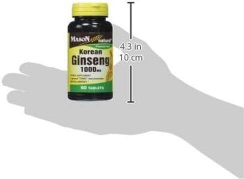 Mason Vitamins Mason Korean Ginseng 1000mg Tablets in Kuwait