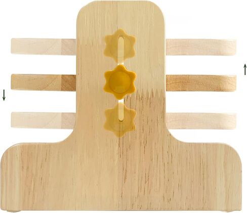 واومي اوعية مرتفعة للقطط والكلاب الصغيرة، حامل مرتفع مع وعاءين من الستانلس ستيل - مائلة بزاوية 15 درجة in Kuwait