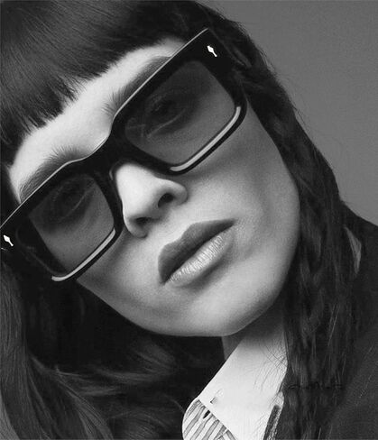 ZIMUSUN Thick Frame Square Glasses for Women Men Trendy Rectangle Blue Light Glasses Computer Eyeglasses in Kuwait