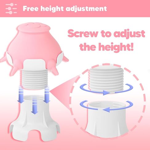 Pet Nipple Milk Bowl- Kitten Puppy Milk Feeder,Silicone Milk Feeder with 4 Nipples, Nursing Station Feeders for Multiple Puppies Kittens, Nursing Bubble Milk Feeder for Cat Puppy Kitten Dog(300ml) in Kuwait