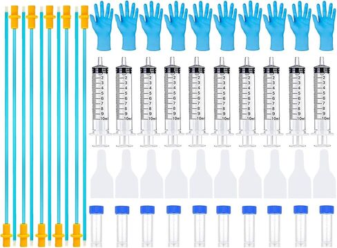 10 Set AI Artificial Insemination Dog Breeding Kit, Canine Breeding Kit, Dog Insemination Breeder Kit, Disposable Canine Artificial Insemination, Canine Breeding Supplies (11.8 inch) M in Saudi Arabia