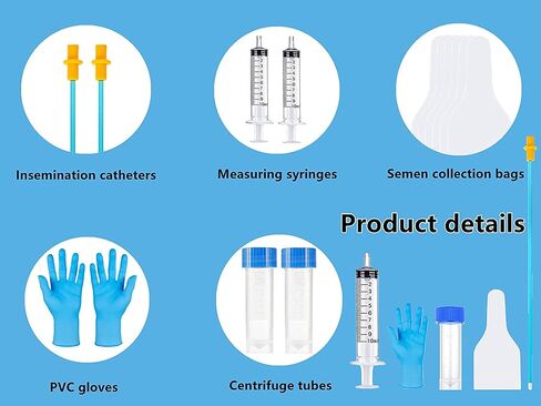 10 Set AI Artificial Insemination Dog Breeding Kit, Canine Breeding Kit, Dog Insemination Breeder Kit, Disposable Canine Artificial Insemination, Canine Breeding Supplies (11.8 inch) M in Saudi Arabia